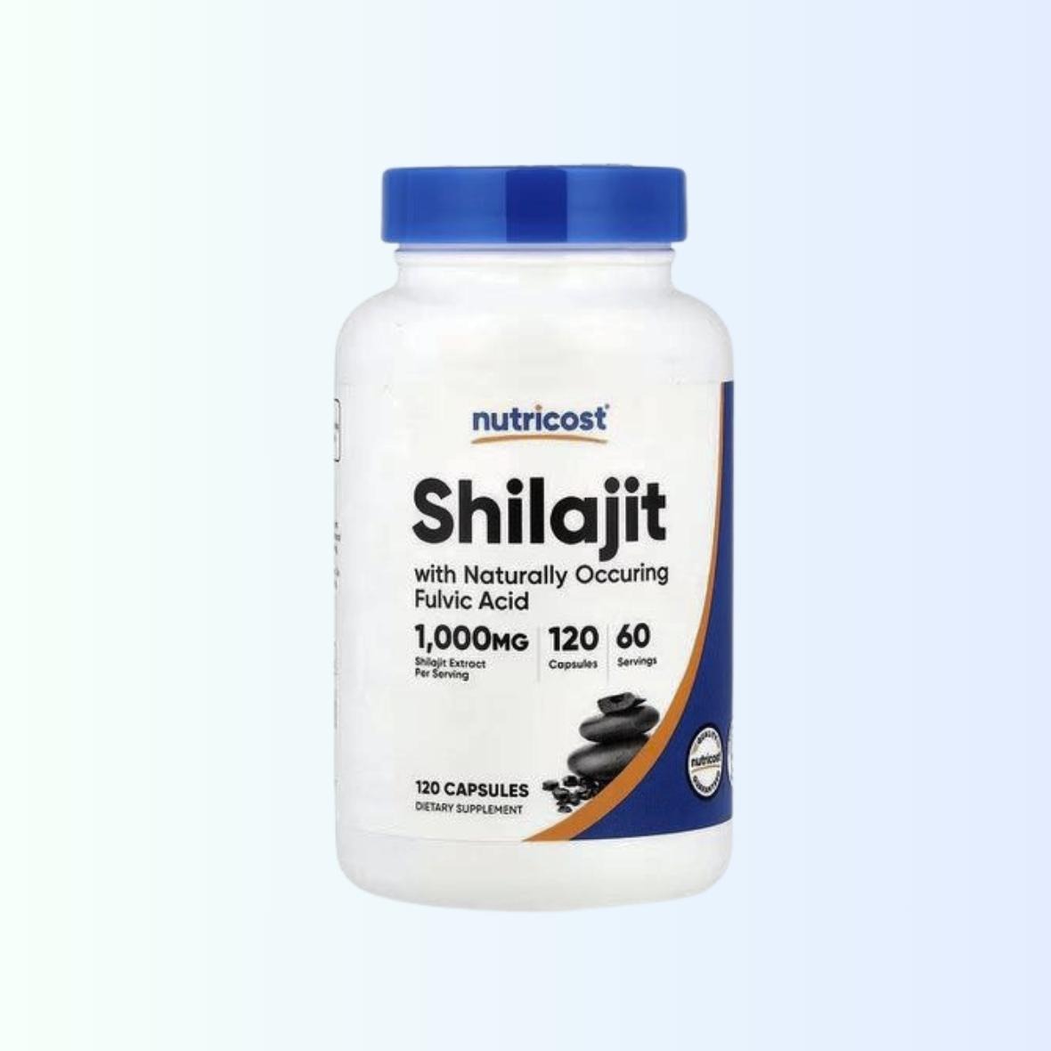 Shilajit Capsules 1000mg x 120 (Nutricost)