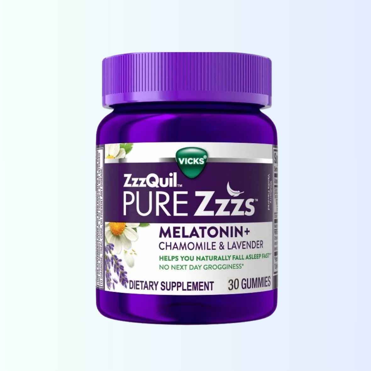 Pure Zzz melatonin gummies x 30 (Vicks)
