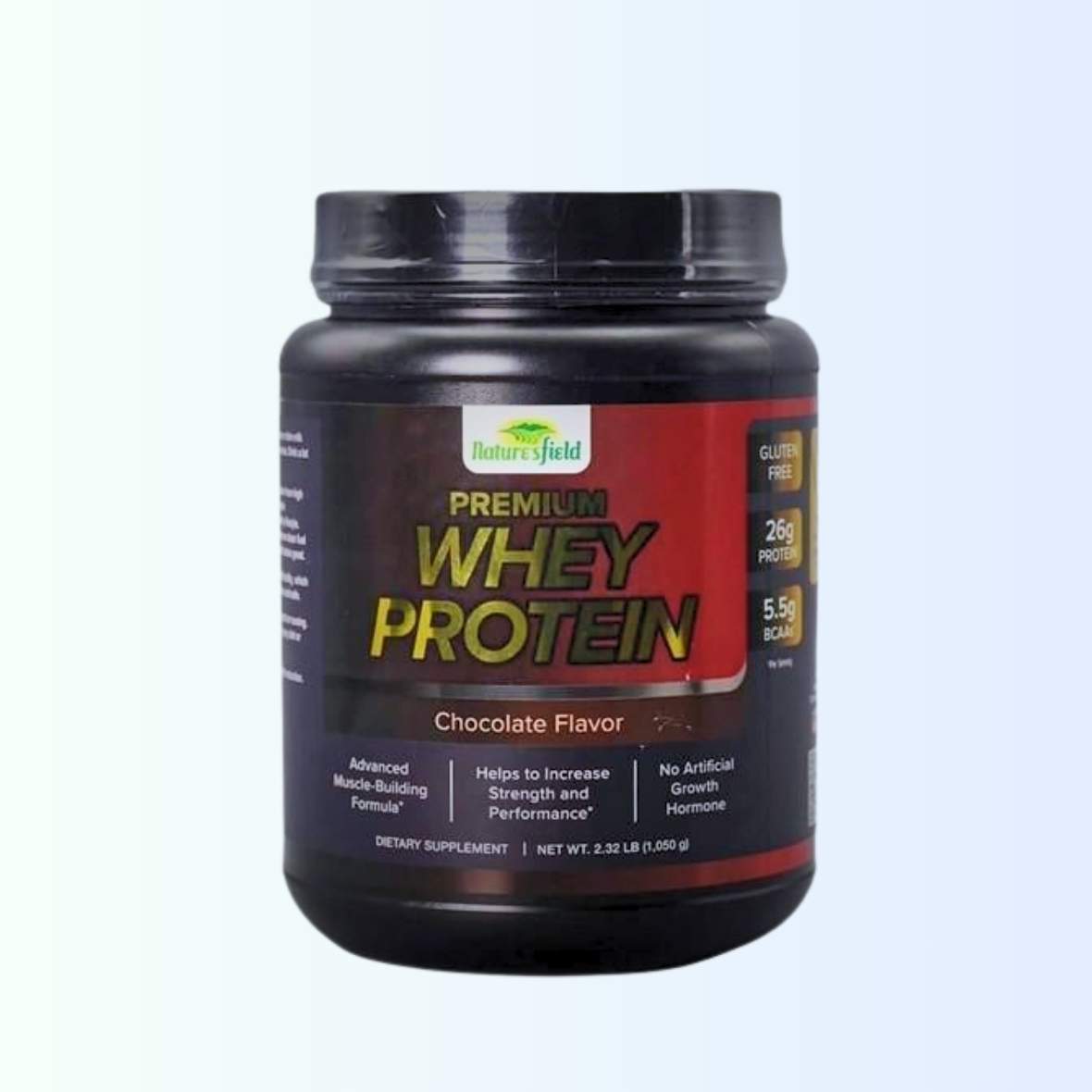 Premium Whey Protein Chocolate Flavor 1050g (Nature’s Field )