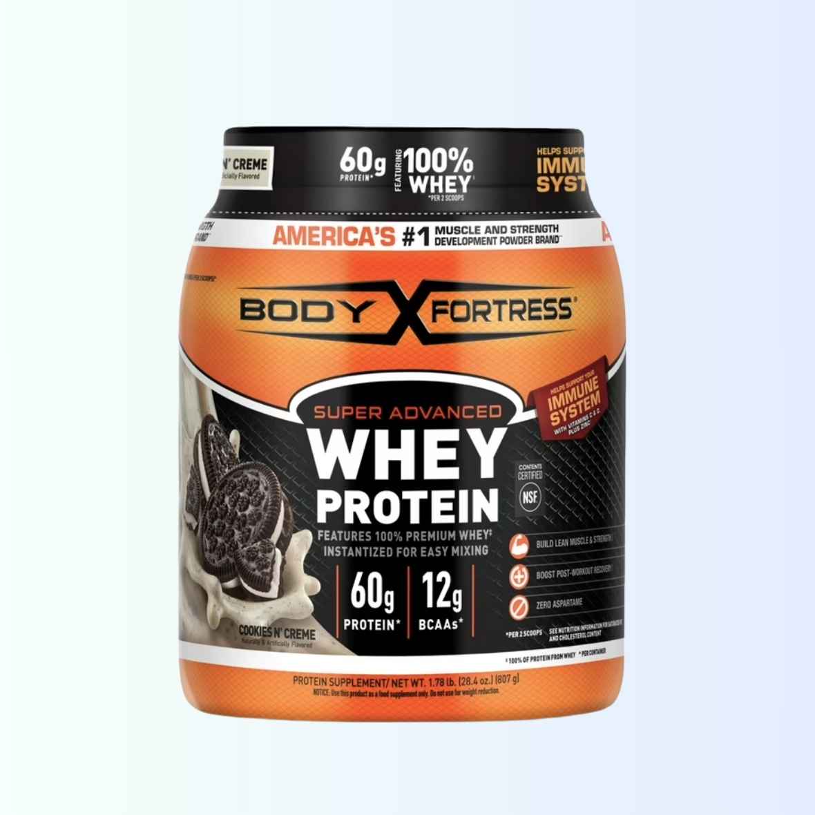Super Advanced Whey Protein powder 807g (Body Fortress )