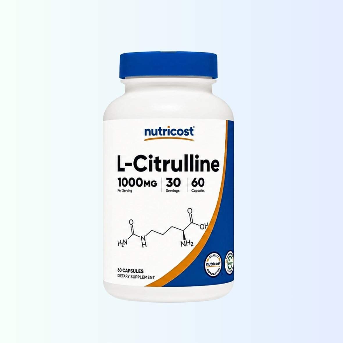 L-Citrulline Capsules 1000mg x 60 (Nutricost)