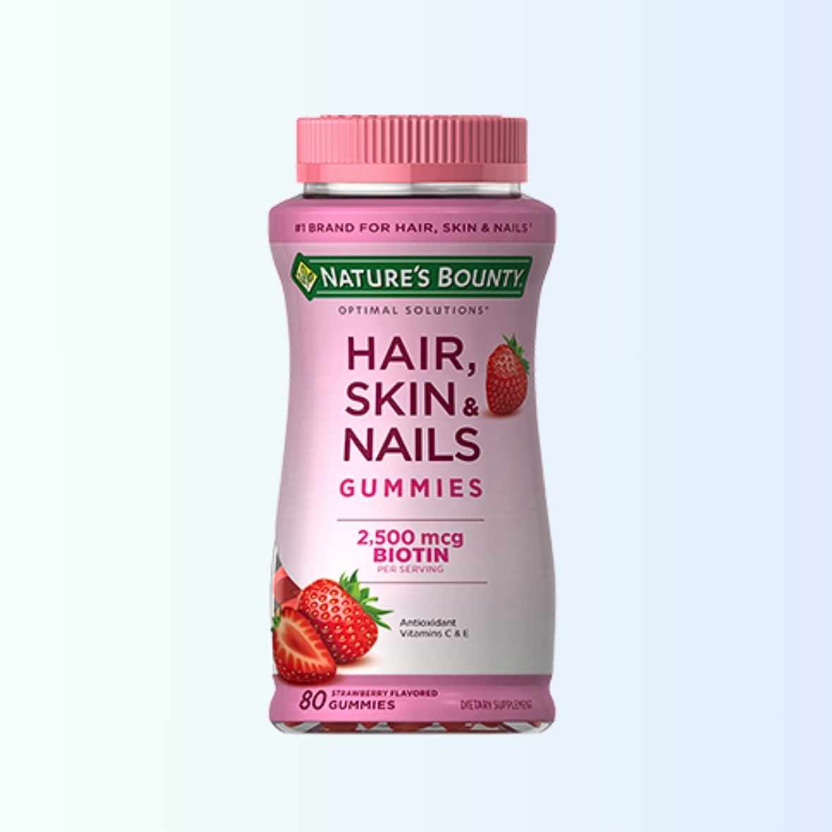 Hair Skin & Nails Gummies x 80 ( Nature’s Bounty)
