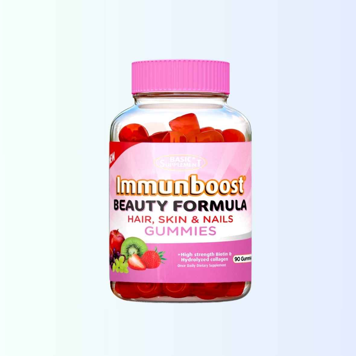 Immunboost Beauty Formula Gummies x 90 (Basic Supplement )